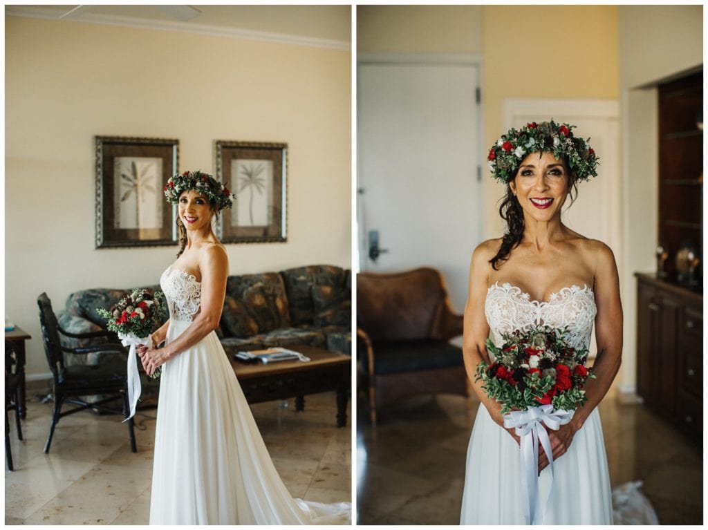 Maui Elopement Photographer Amy Jayne Photography couple getting married on the beach in Kapalua