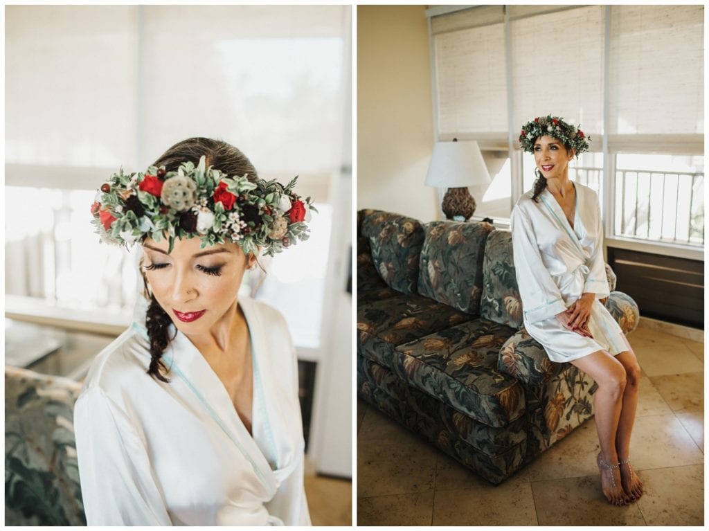 Maui Elopement Photographer Amy Jayne Photography couple getting married on the beach in Kapalua