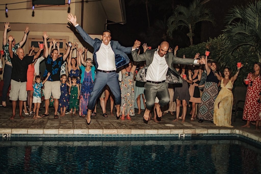 Maui LGBTQ Wedding in Kihei Wailea couple married on the beach