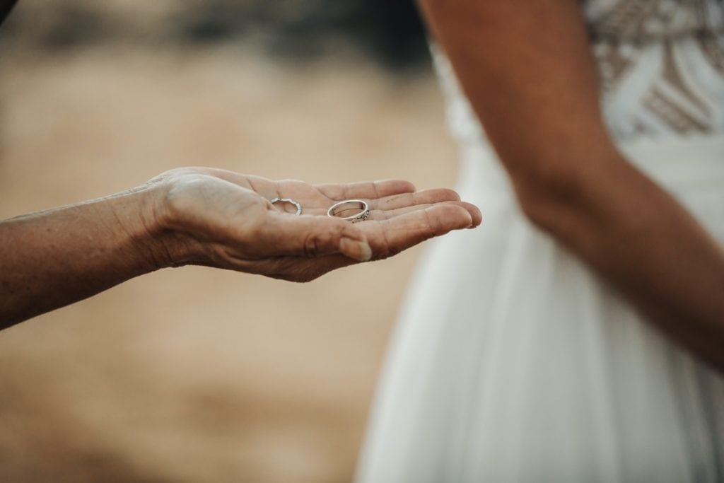 Makena Cove Elopement in Maui wedding couple