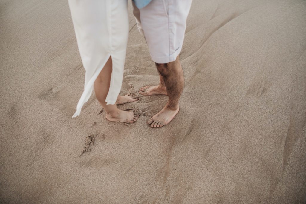 Maui Engagement Photography couple on the beach
