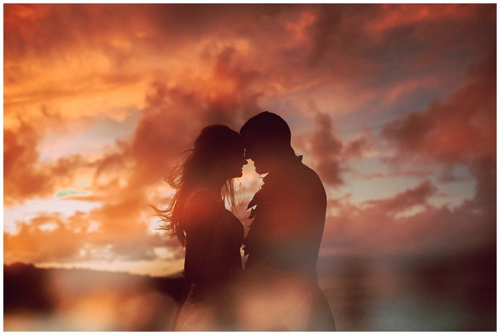 Jungle and Cliffside elopement in Maui Amy Jayne Photography couple getting married