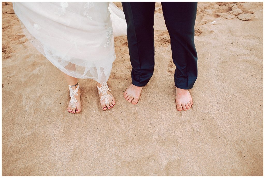 Jungle and Cliffside elopement in Maui Amy Jayne Photography couple getting married