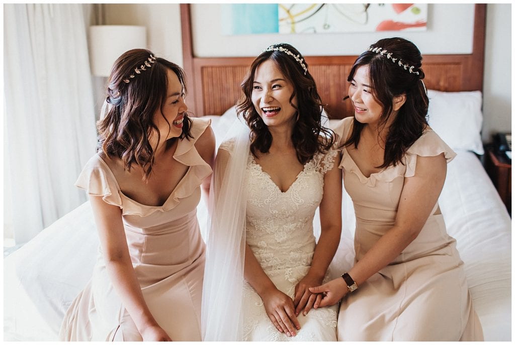 Hyatt Maui Wedding Photographer Amy Jayne Photographed the couple getting ready in their rooms