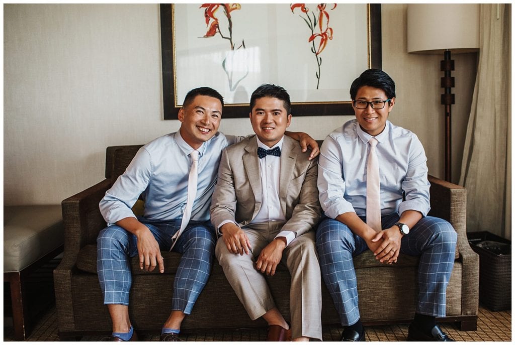 Hyatt Maui Wedding Photographer Amy Jayne Photographed the couple getting ready in their rooms