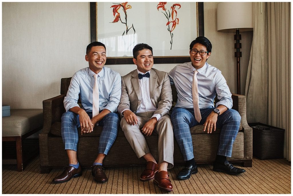 Hyatt Maui Wedding Photographer Amy Jayne Photographed the couple getting ready in their rooms