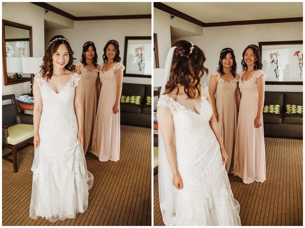 Hyatt Maui Wedding Photographer Amy Jayne Photographed the couple getting ready in their rooms
