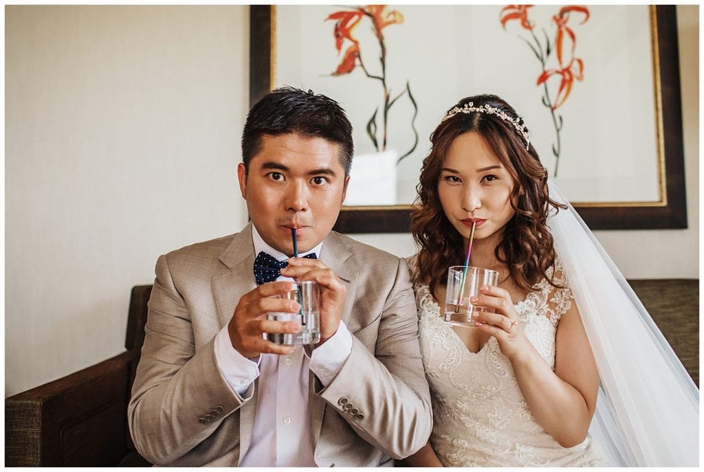 Hyatt Maui Wedding Photographer Amy Jayne Photographed the couple getting ready in their rooms