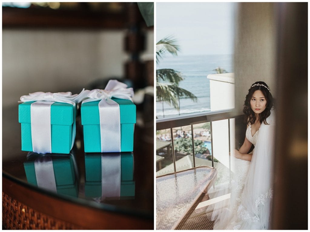 Hyatt Maui Wedding Photographer Amy Jayne Photographed the couple getting ready in their rooms