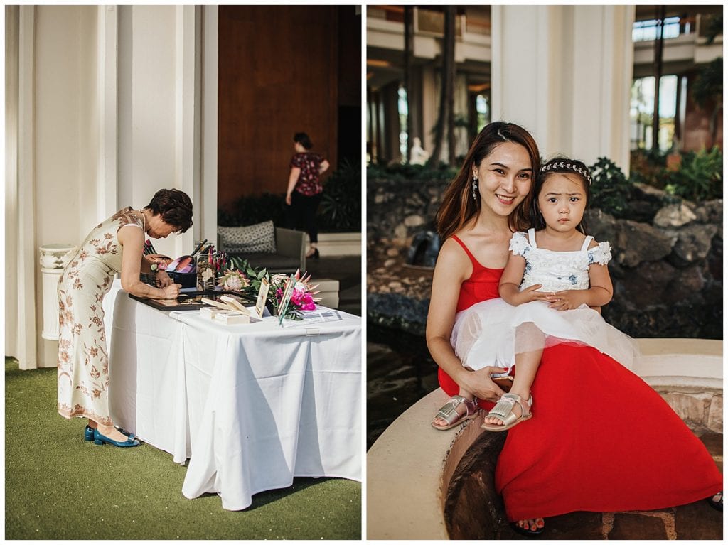 Hyatt Maui Wedding Photographer Amy Jayne Photographed the couple on their wedding day in this beautiful hotel