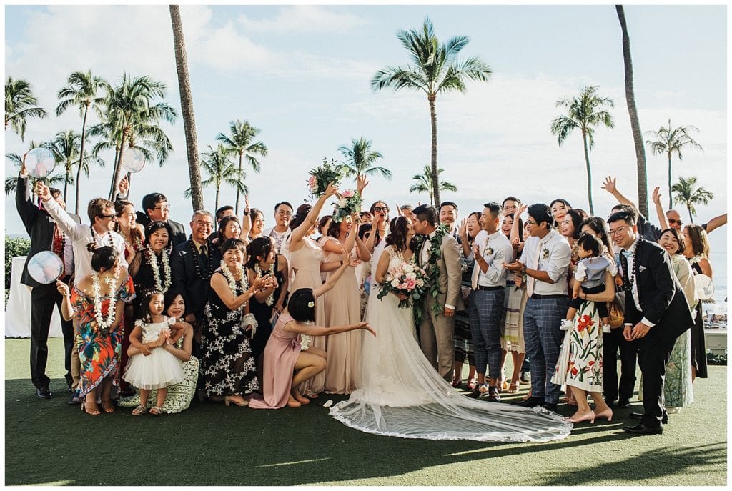 Hyatt Maui Wedding Photographer Amy Jayne Photographed the couple on their wedding day in this beautiful hotel