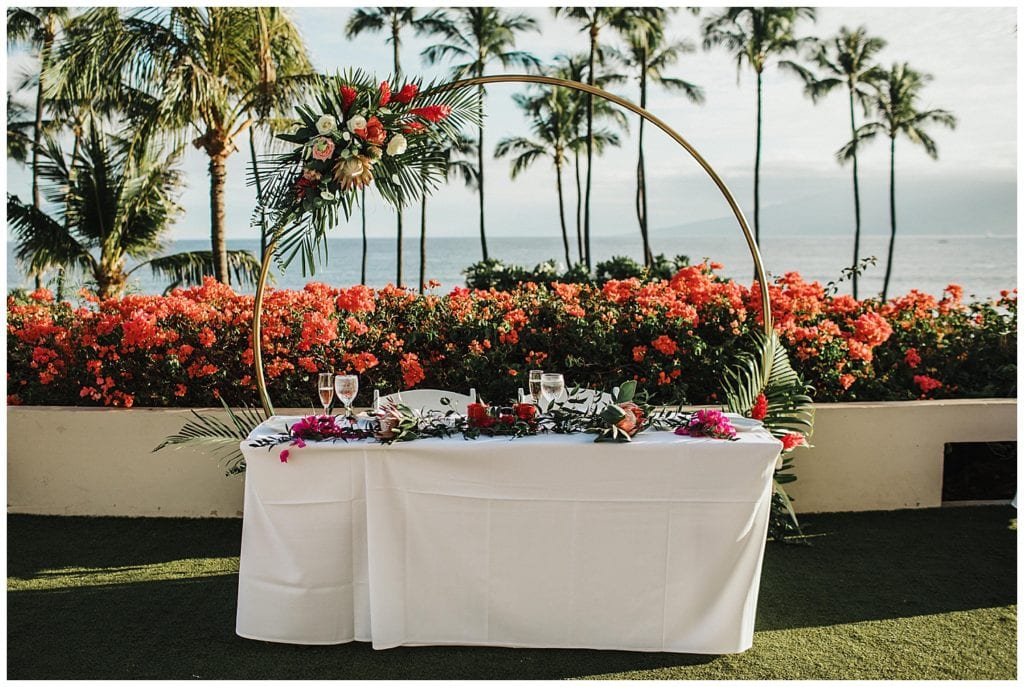 Hyatt Maui Wedding Photographer Amy Jayne Photographed the couple on their wedding day in this beautiful hotel