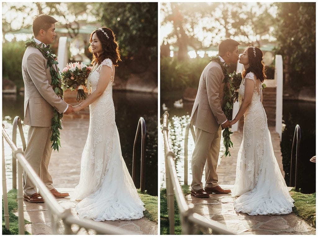Hyatt Maui Wedding Photographer Amy Jayne Photographed the couple on their wedding day in this beautiful hotel