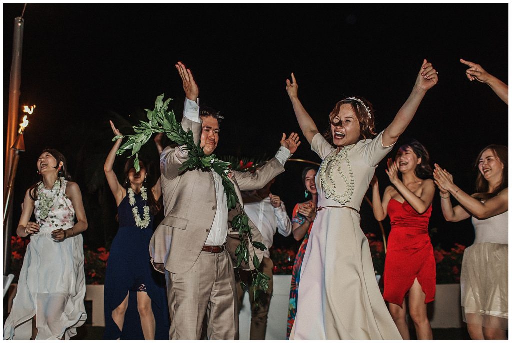 Hyatt Maui Wedding Photographer Amy Jayne Photographed the couple on their wedding day in this beautiful hotel and reception to follow with friends and family