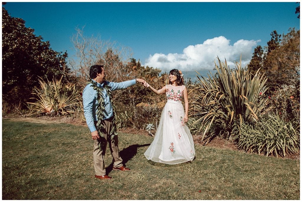 Kula Botanical Garden Wedding