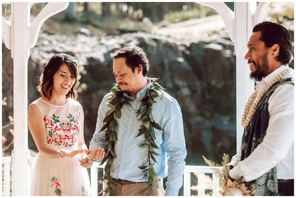 Kula Botanical Garden Wedding