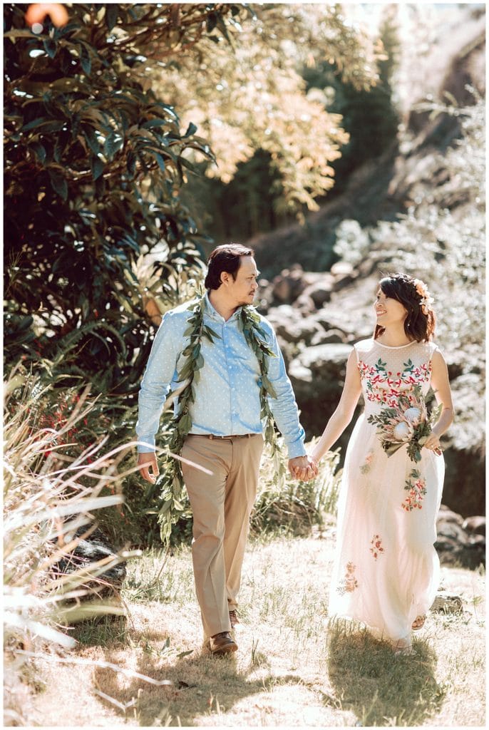 Kula Botanical Garden Wedding