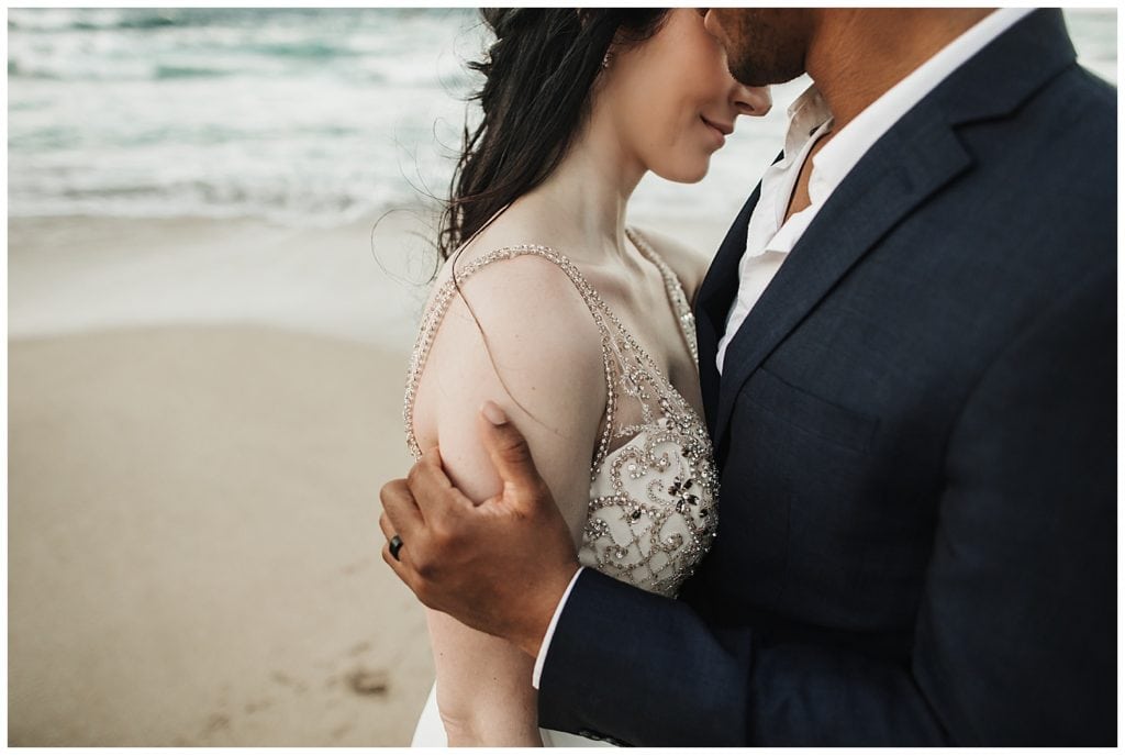 Maui Jungle Wedding Elopement in Kapalua at a jungle and at Ironwoods beach.