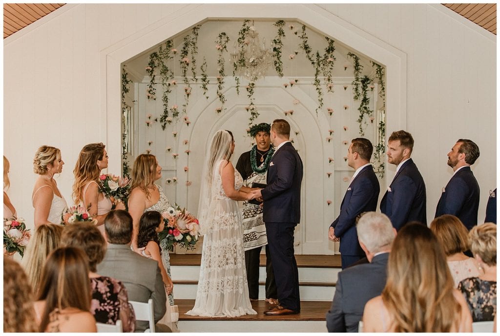 Steeple House Maui Wedding