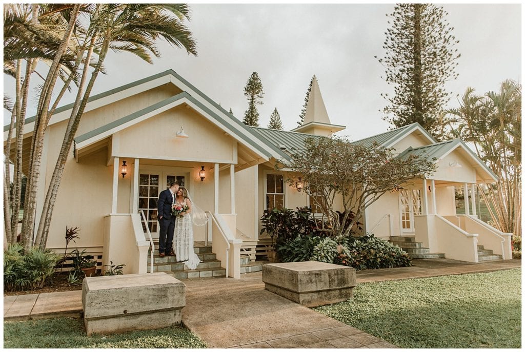 Steeple House Maui Wedding