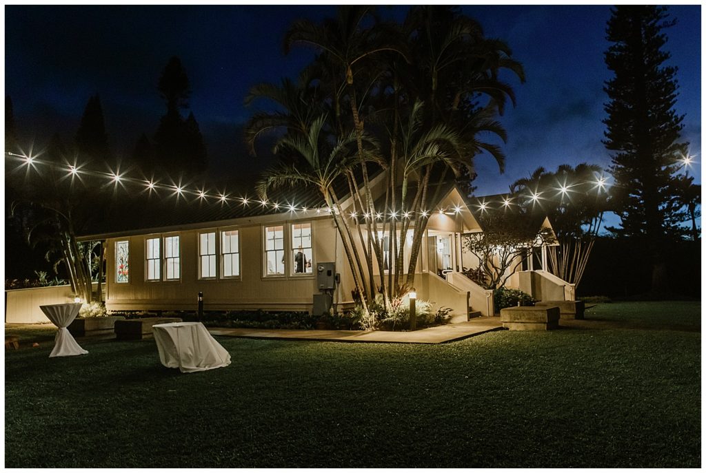 Steeple House Maui Wedding
