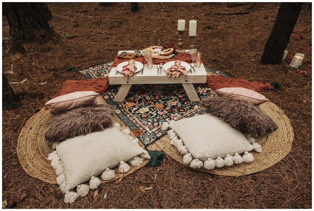 Boho wedding in Hawaii maui, couple kissing and walking and getting married