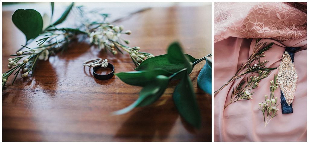 Kula Maui Wedding Photographer Amy Jayne pictures of the couple getting ready at a private venue