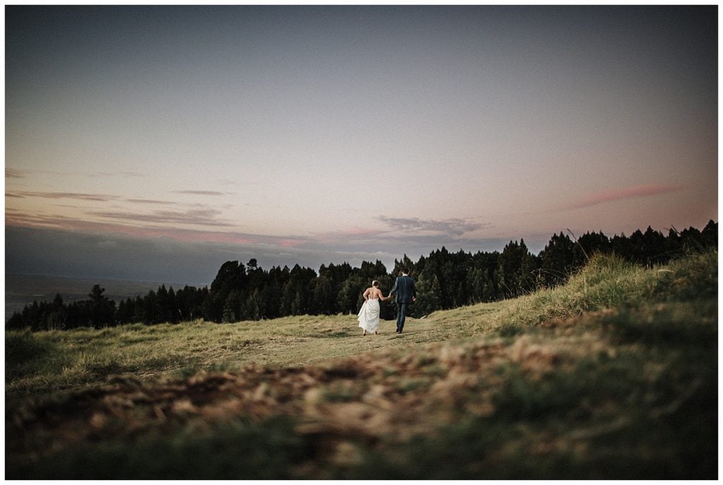 Kula Maui Wedding Photographer Amy Jayne pictures of the couple getting married at a private venue
