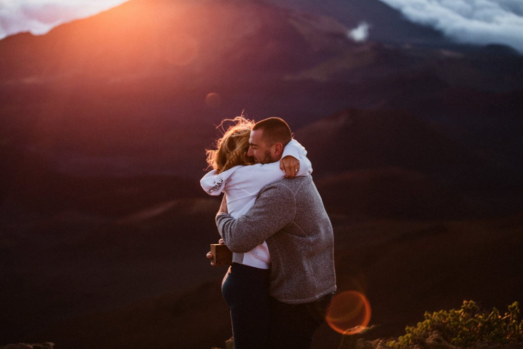 Haleakala Engagement Photos