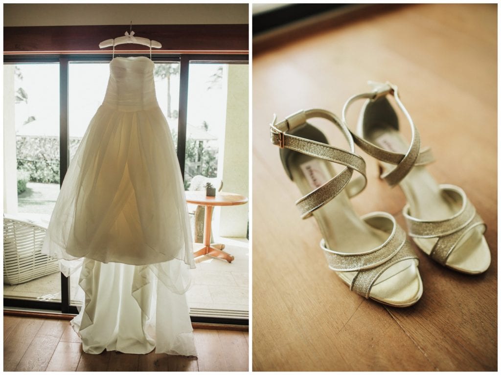 Hotel Wailea wedding getting ready photos