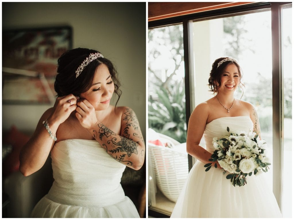 Hotel Wailea wedding getting ready photos
