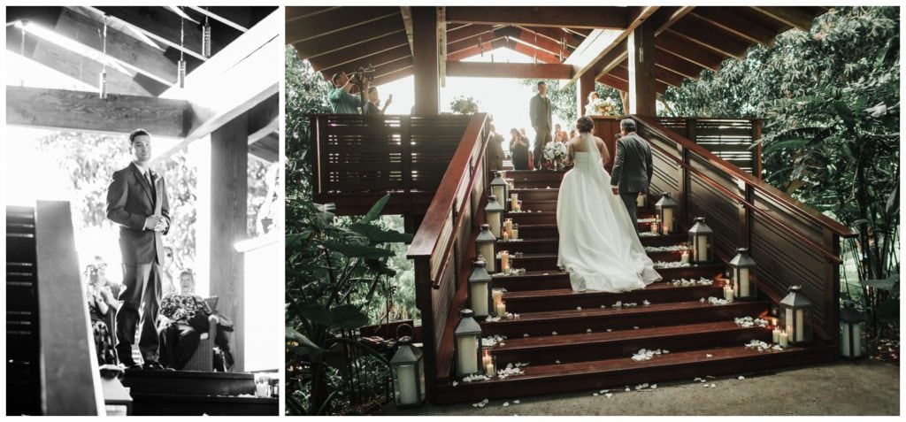 Hotel Wailea wedding in the treehouse