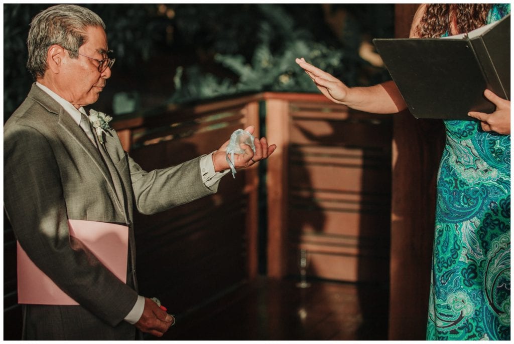 Hotel Wailea wedding in the treehouse