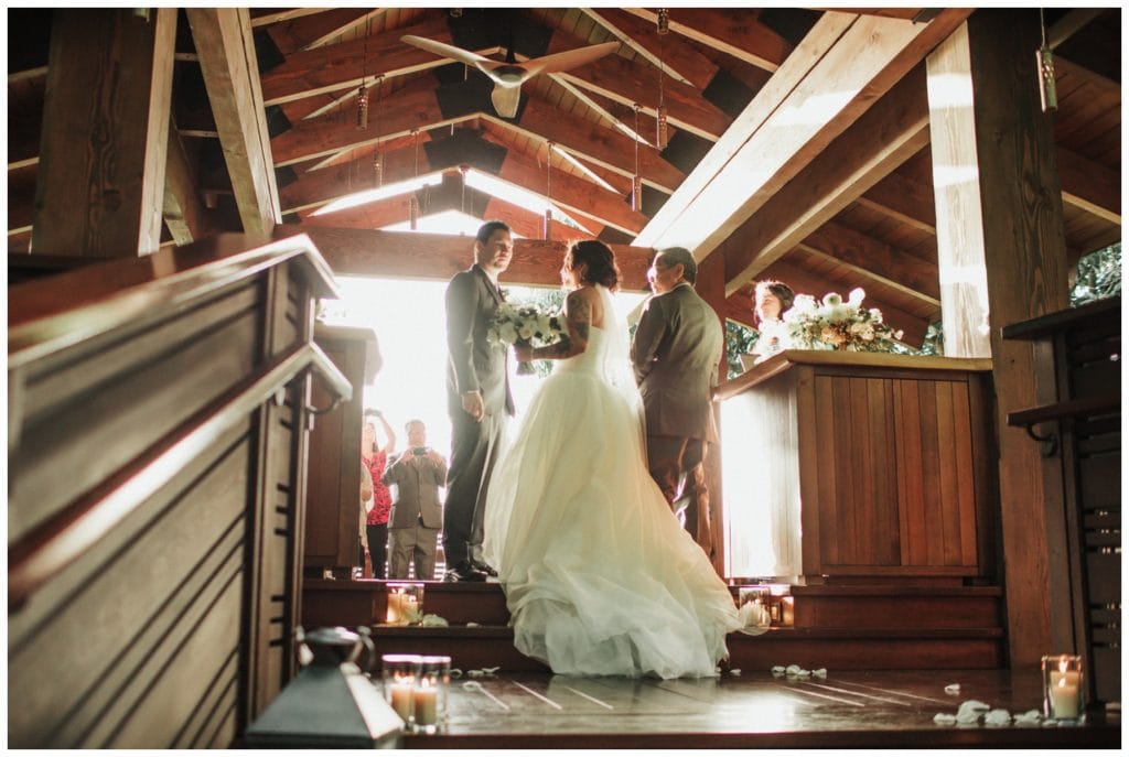 Hotel Wailea wedding in the treehouse
