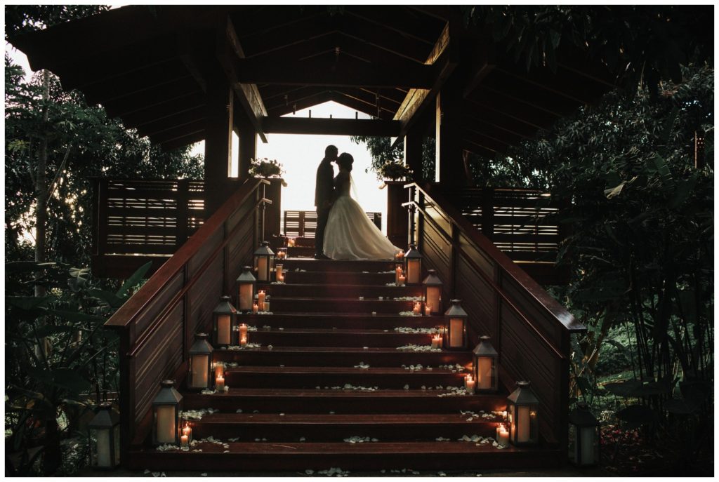 Hotel Wailea wedding in the treehouse