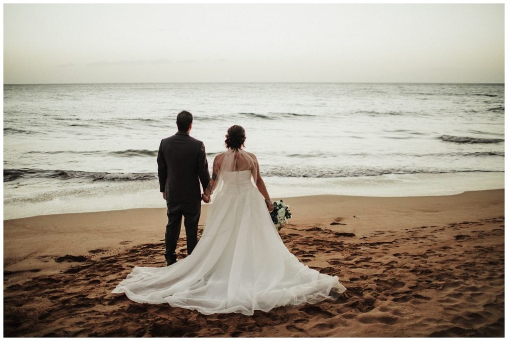 Hotel Wailea wedding in the treehouse