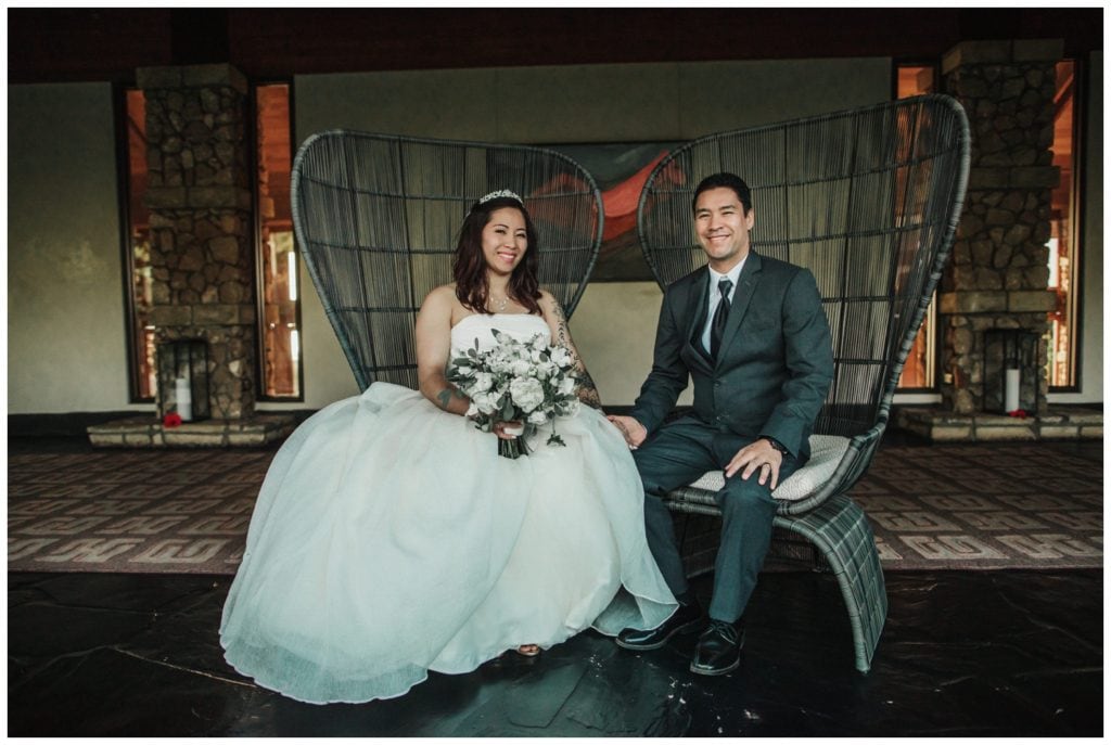 Hotel Wailea wedding in the treehouse