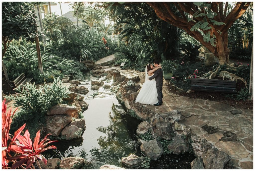 Hotel Wailea wedding in the treehouse