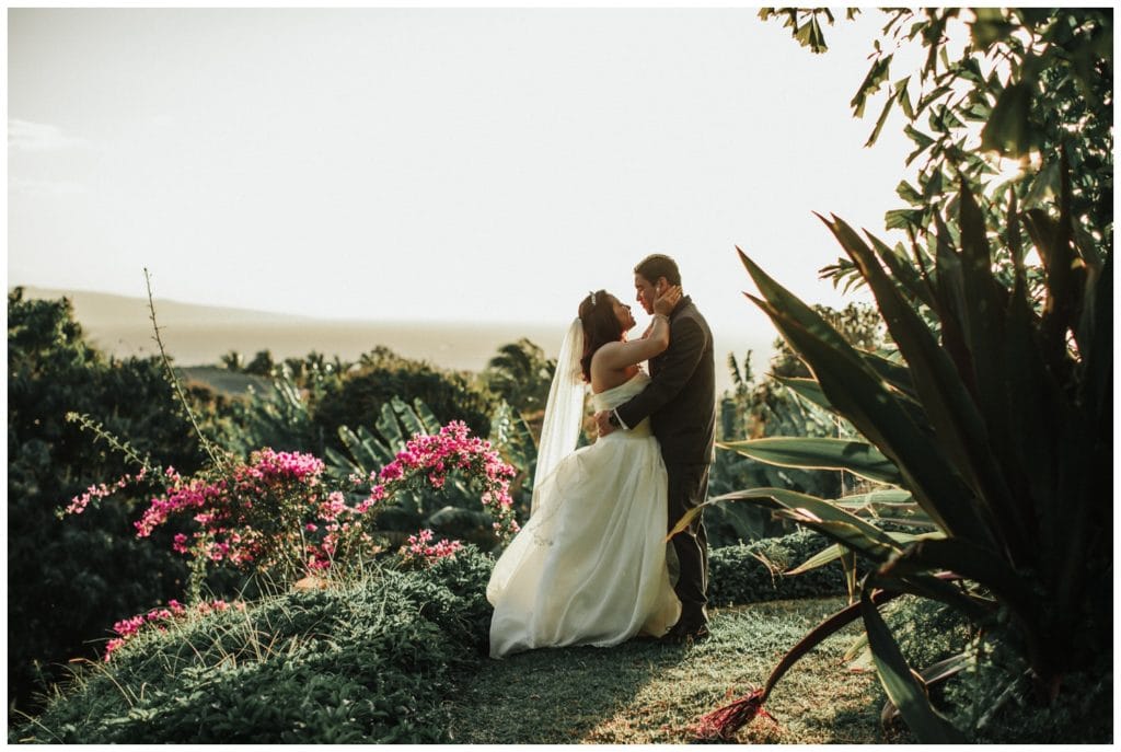 Hotel Wailea wedding in the treehouse