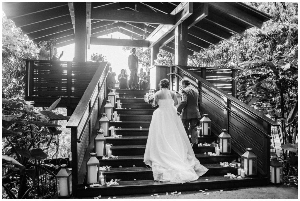 Hotel Wailea wedding in the treehouse
