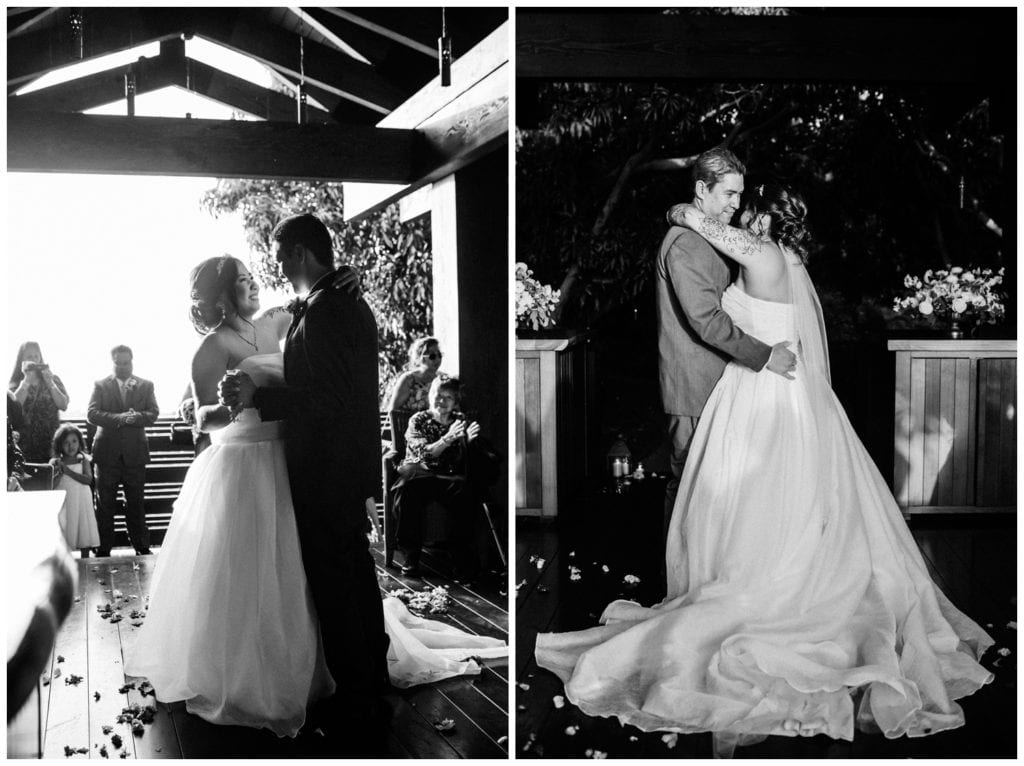 Hotel Wailea wedding in the treehouse