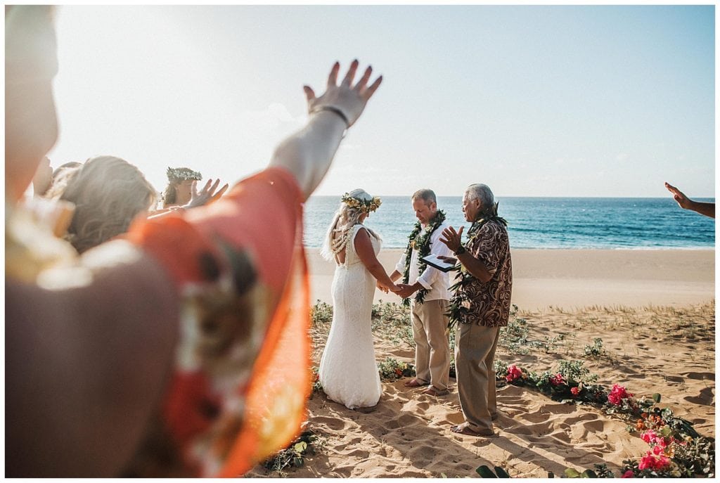 Molokai Wedding Photographer Amy Jayne Photos on the beach