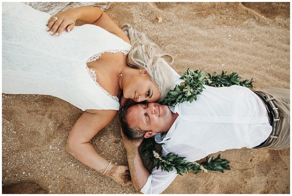 Molokai Wedding Photographer Amy Jayne Photos on the beach