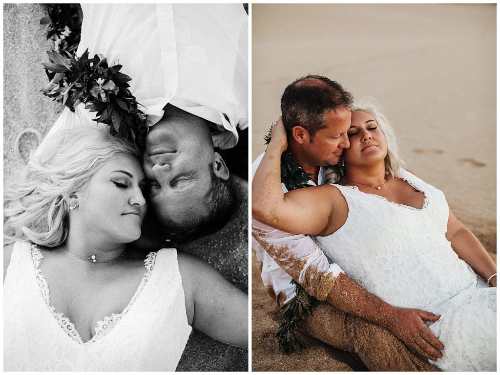 Molokai Wedding Photographer Amy Jayne Photos on the beach