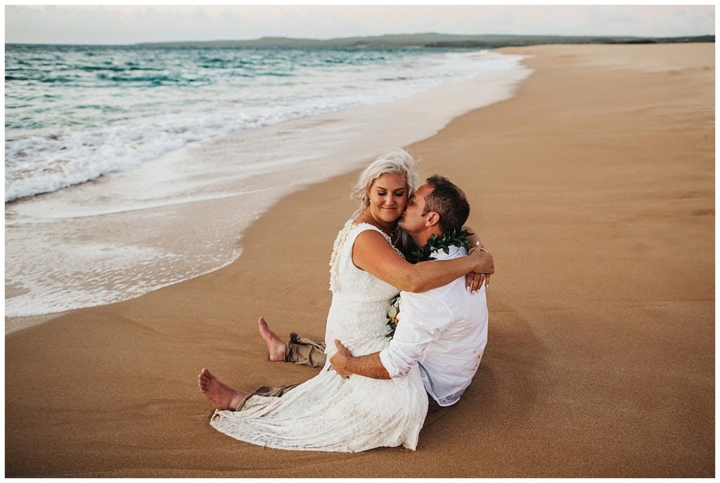 Molokai Wedding Photographer Amy Jayne Photos on the beach