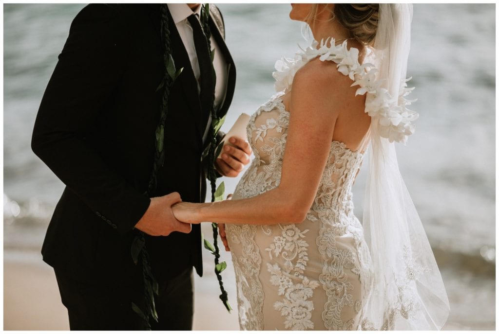 Micro wedding in Maui Montage Kapalua