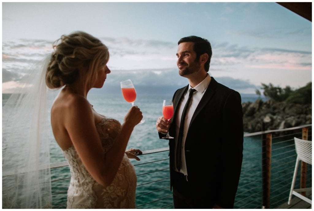 Micro wedding in Maui Montage Kapalua