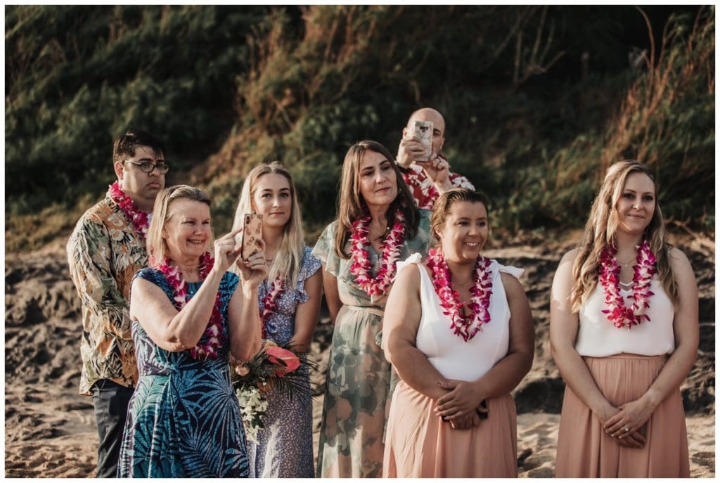 Maui Beach wedding photographer Amy Jayne Photography bride and groom getting married on the beach