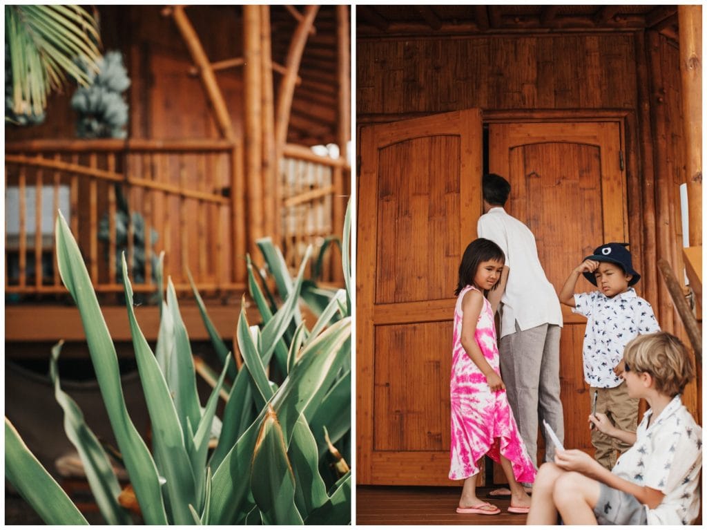Maui Lahaina Dragon Fruit Farm Wedding couple getting married wedding day in Maui