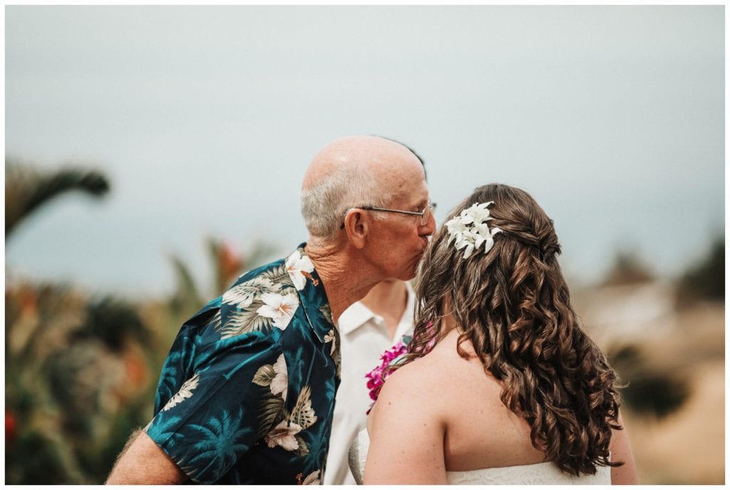 Maui Lahaina Dragon Fruit Farm Wedding couple getting married wedding day in Maui